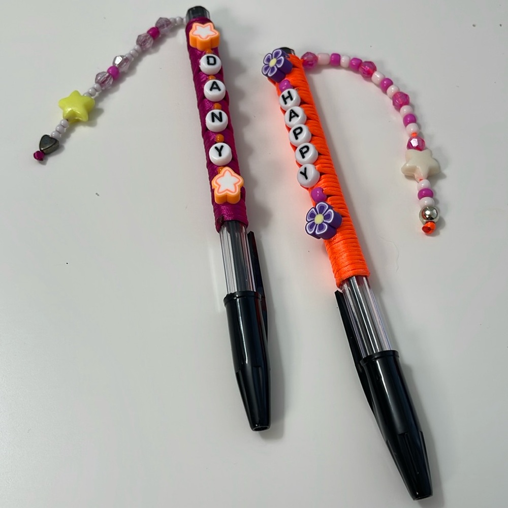 Decorated pens ! $8 each